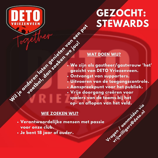 Stewards bei DETO
